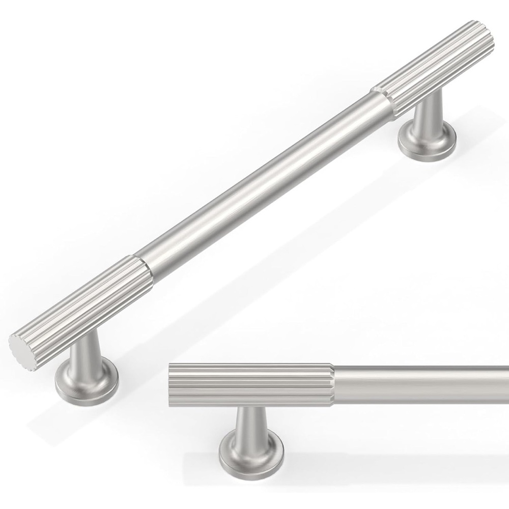 NEW 10 Pack Brushed Satin Nickel Cabinet Pulls 5 Inch(128mm) Handles